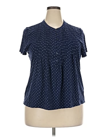 Lands' End Short Sleeve Blouse (view 1)