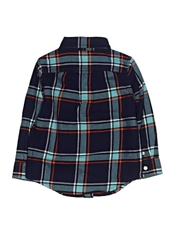 Janie and Jack Long Sleeve Button-Down Shirt (view 2)