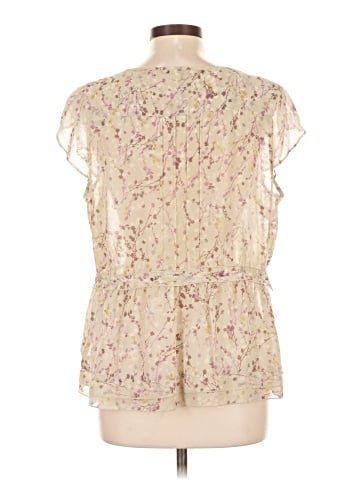 LC Lauren Conrad Short Sleeve Blouse (view 2)