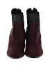 Attention Burgundy Ankle Boots Size 9 - photo 2