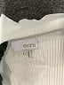 Ecru White Short Sleeve Top Size S - photo 7
