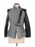 Anne Fontaine Houndstooth Black Gray Jacket Size 10 (42) - photo 1