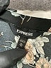 Express Floral Black Short Sleeve Blouse Size XL - photo 7