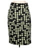 Halogen Houndstooth Green Formal Skirt Size 12 - photo 1