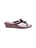 Coach Purple Wedges Size 5 1/2 - photo 1