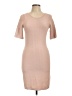 Guess Solid Tan Casual Dress Size L - photo 1