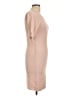 Guess Solid Tan Casual Dress Size L - photo 4