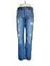 Gap 100% Cotton Hearts Blue Jeans Size 29R Waist - photo 1