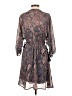 Floreat 100% Polyester Paisley Gray Casual Dress Size LgEstimated - photo 2
