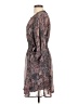 Floreat 100% Polyester Paisley Gray Casual Dress Size LgEstimated - photo 5