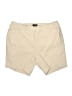 Talbots Solid Tan Khaki Shorts Size 14 (petite) - photo 1