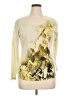 Coldwater Creek Gold 3/4 Sleeve Top Size 14 - photo 1
