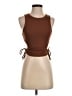 Zara Brown Sleeveless Top Size S - photo 1