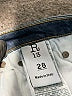 R13 100% Cotton Solid Blue Jeans Size 28 waist - photo 6