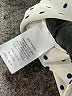 Talbots 100% Polyester Polka Dots Ivory Short Sleeve Blouse Size L - photo 8