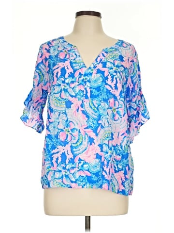 Lilly Pulitzer Short Sleeve Blouse (view 1)