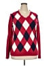 IZOD Argyle Red Pullover Sweater Size XXL - photo 1