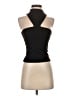 Zara 100% Polyester Black Sleeveless Top Size S - photo 1