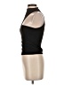 Zara 100% Polyester Black Sleeveless Top Size S - photo 5