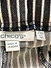 Chico's Stripes Black Casual Pants Size Lg (2.5) - photo 5