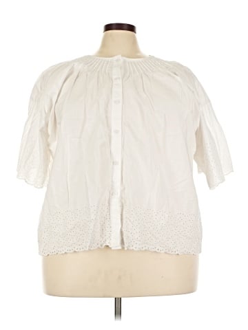 J.Crew Short Sleeve Blouse (view 1)