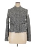 Banana Republic 100% Polyester Tweed Gray Jacket Size 14 - photo 1