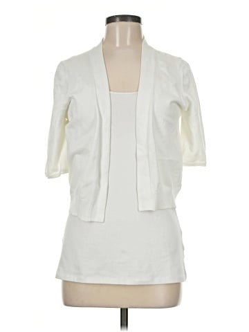 White + Warren Cardigan (view 1)