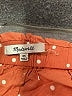Madewell Polka Dots Orange Shorts Size XS - photo 3