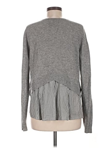 Aqua Cashmere Pullover Sweater (view 2)