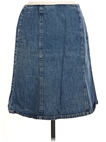 Ann Taylor Denim Skirt (view 1)