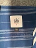 CAbi 100% Polyester Stripes Blue Casual Dress Size S - photo 7