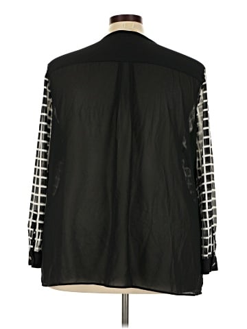 MICHAEL Michael Kors Long Sleeve Blouse (view 2)