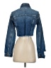 Forever 21 Blue Denim Jacket Size S - photo 2