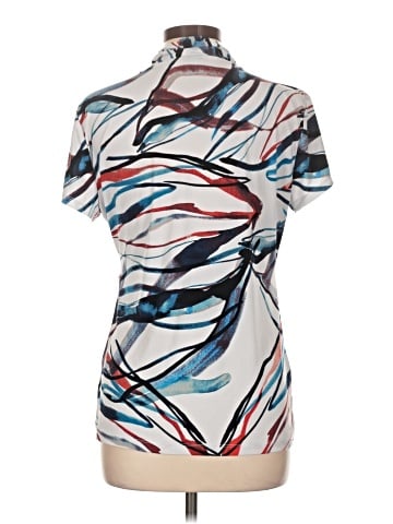 DKNY Short Sleeve Blouse (view 2)