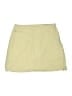 Patagonia 100% Polyester Solid Yellow Skort Size 10 - photo 1