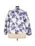 Ashley Stewart 100% Polyester Blue Kimono Size 22 Plus - photo 2