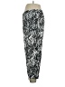 DKNYC 100% Polyester Print Silver Casual Pants Size 14 - photo 5