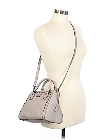 MICHAEL Michael Kors Leather Satchel (view 2)