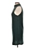 Double Zero Solid Green Casual Dress Size S - photo 5