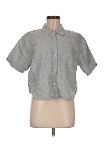 Athleta Short Sleeve Button-Down Shirt (view 1)