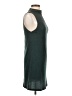 Double Zero Solid Green Casual Dress Size S - photo 4