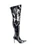 Funtasma Silver Boots Size 10 - photo 1