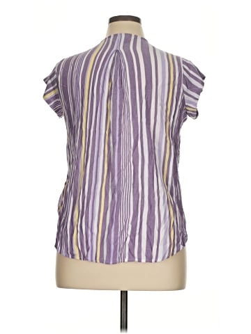 Liz Claiborne Short Sleeve Blouse (view 2)