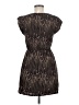 Zara Basic Print Brown Cocktail Dress Size MedEstimated - photo 2