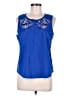 Brixon Ivy Blue Sleeveless Blouse Size M - photo 1