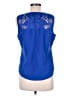 Brixon Ivy Blue Sleeveless Blouse Size M - photo 2