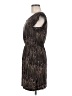 Zara Basic Print Brown Cocktail Dress Size MedEstimated - photo 5