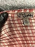 J for Justify 100% Rayon Stripes Red Jumpsuit Size M - photo 4