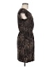 Zara Basic Print Brown Cocktail Dress Size MedEstimated - photo 4