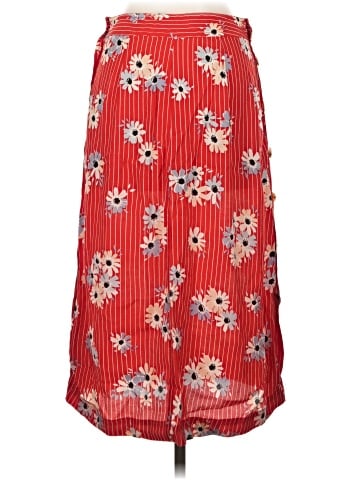 Madewell Side-Button Skirt in Daisy Society (view 2)